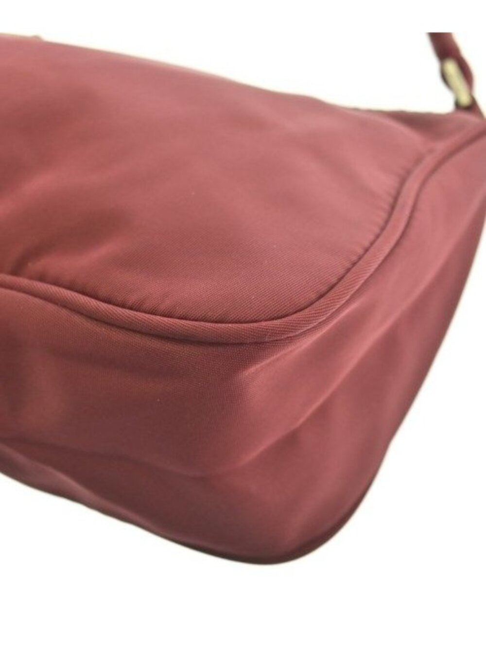 Prada Nylon Handbag Red - Picture 11 of 12